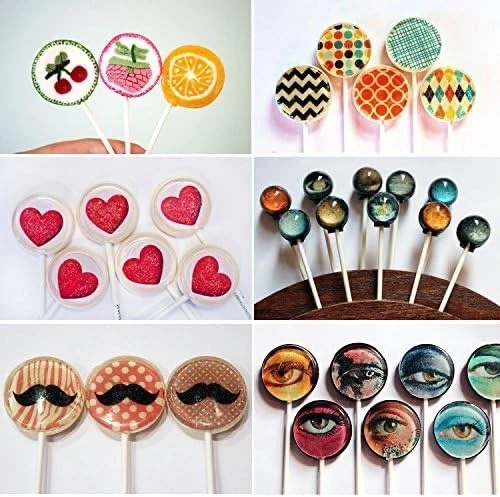2 Pack Lollipop Mould with 100 Sticks - photo 2