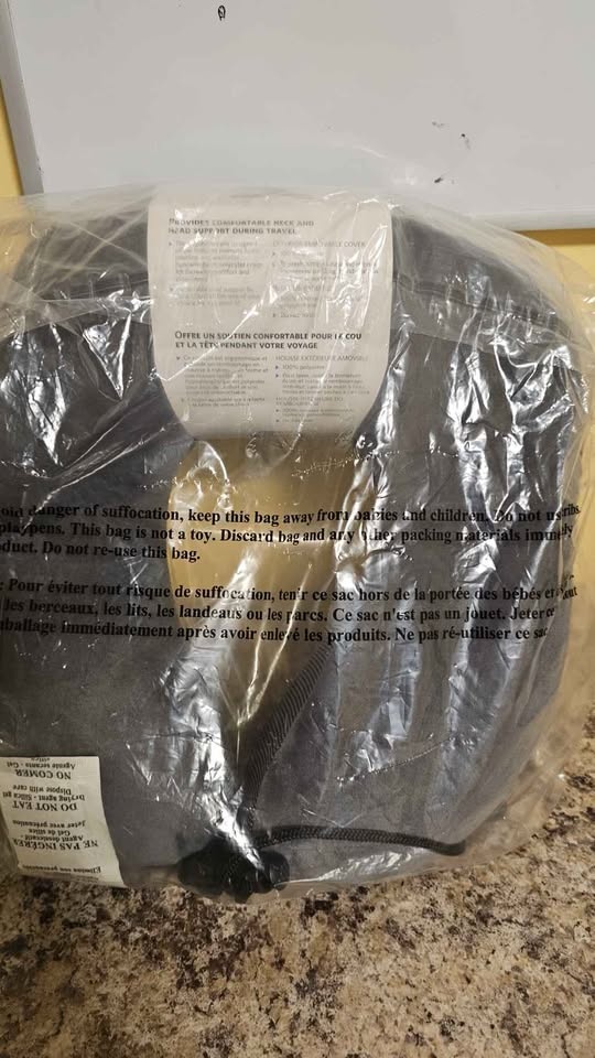 Memory foam travel neck pillow - photo 3