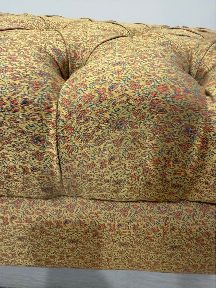 ✨ Handmade Silk Tufted Bench – 64” | Artisan Upholstery - photo 3