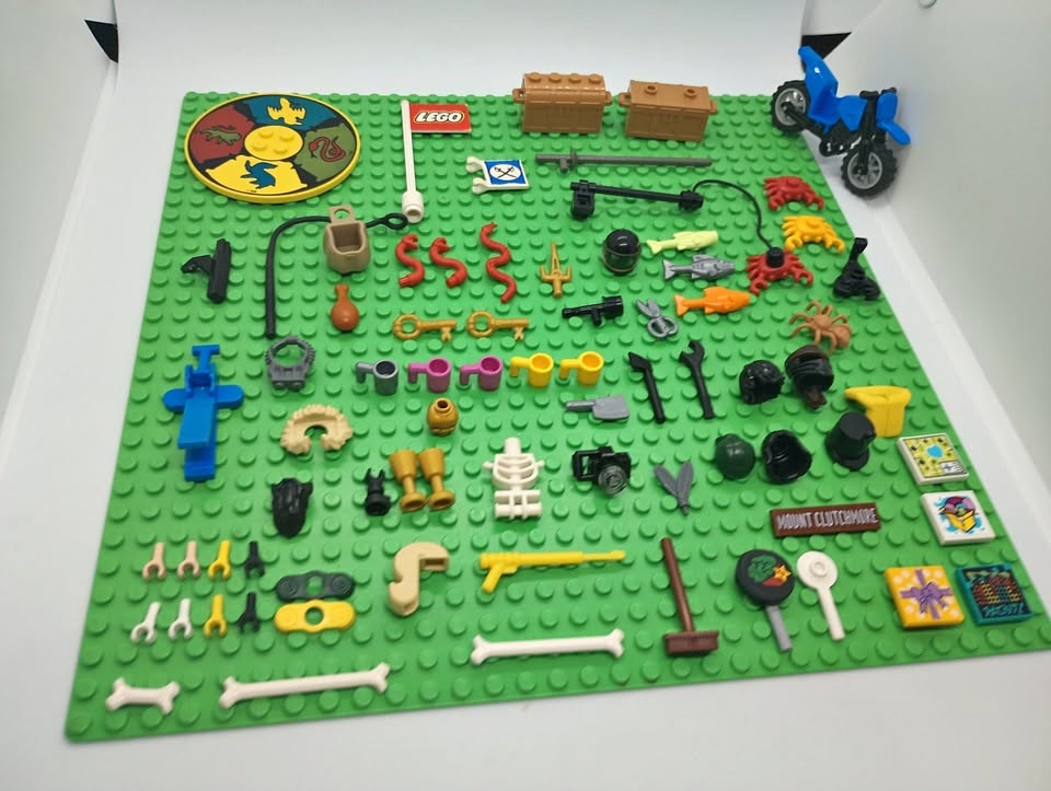 Lot of Lego Minifig Parts and Accessories