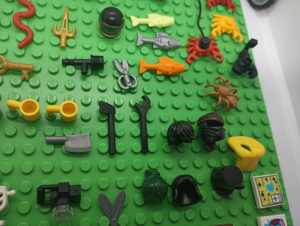 Lot of Lego Minifig Parts and Accessories - photo 5