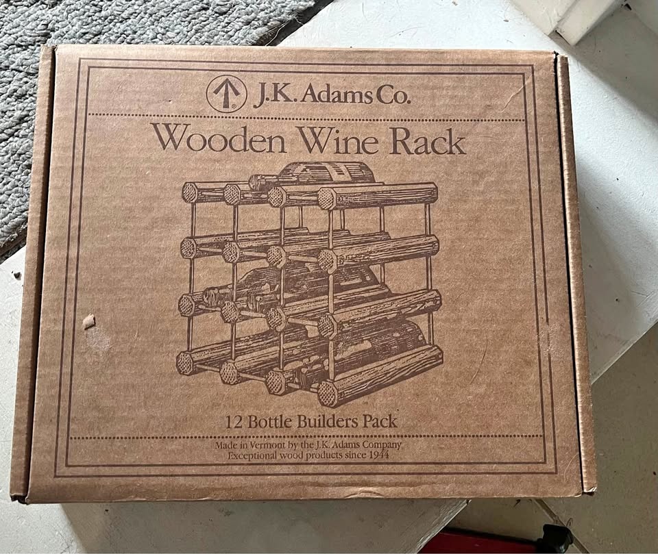 BNIP Modular Wooden Wine Rack by JK Adam’s Co