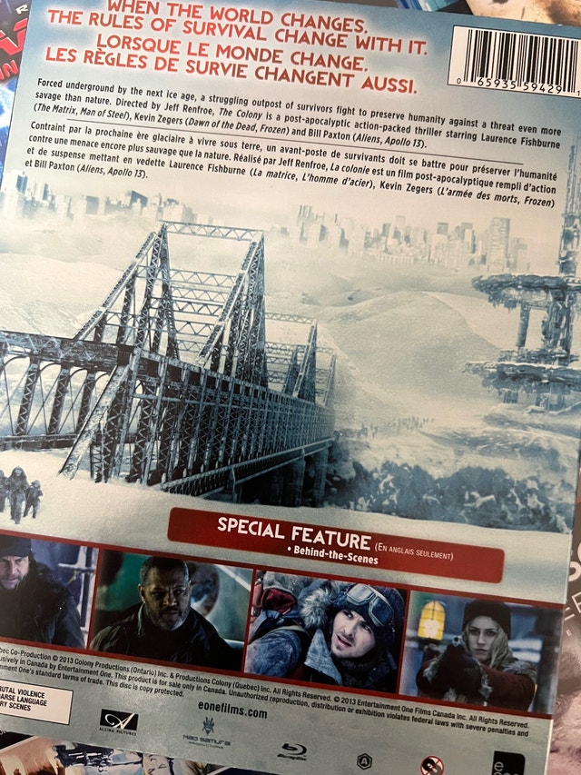 The Colony movie (Blu-Ray) 2013 - photo 2