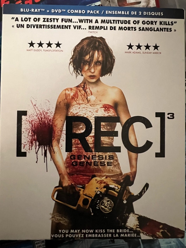 REC 3: Genesis movie (Blu-Ray & DVD) 2012