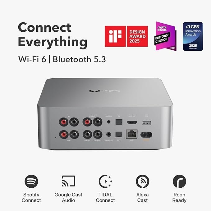 🔥WiiM Ultra Music Streamer & Digital Preamp - Like New - Silver - photo 3