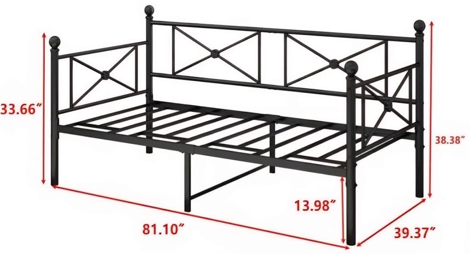 Metal Daybed / Bed frame - photo 5