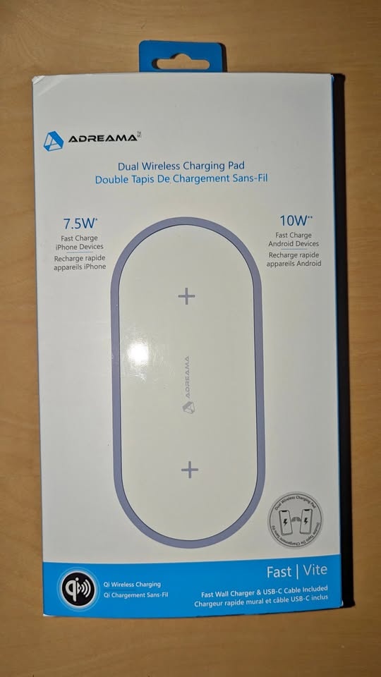 Dual Device Wireless Charger