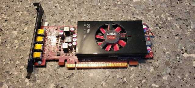 AMD FirePro W4100 Workstation GPU (2GB)