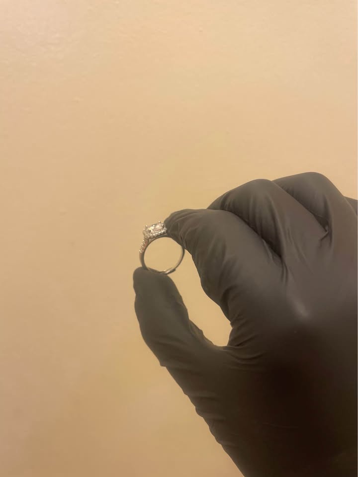 S925 CZ STONES RING ADJUSTABLE - photo 3