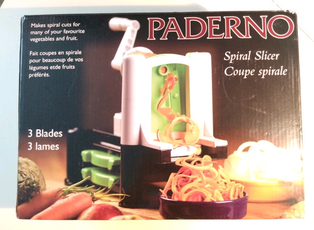 Palermo Spiral Slicer with 3 blades