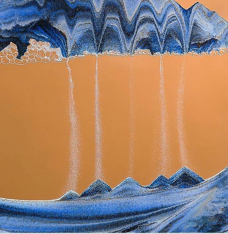 Brand New 17.3'' Moving Sand Art Decor - photo 3