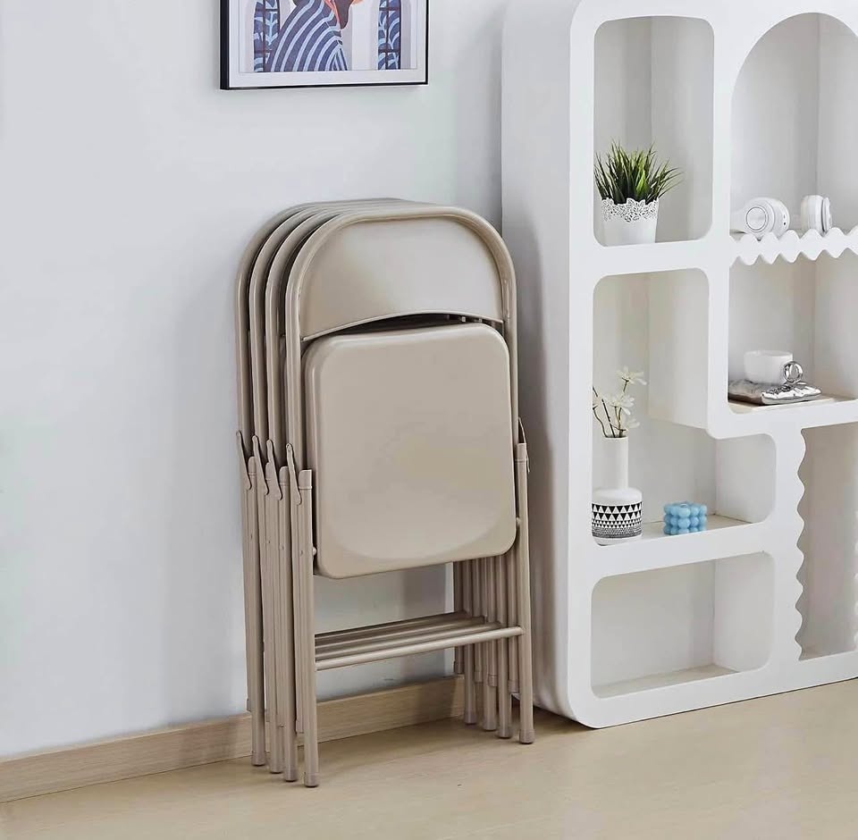 Brand New Set of 3 Metal Folding Chair