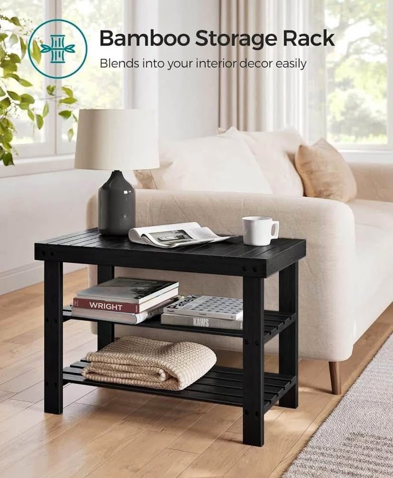 Brand New Shoe Rack Bench, 3-Tier