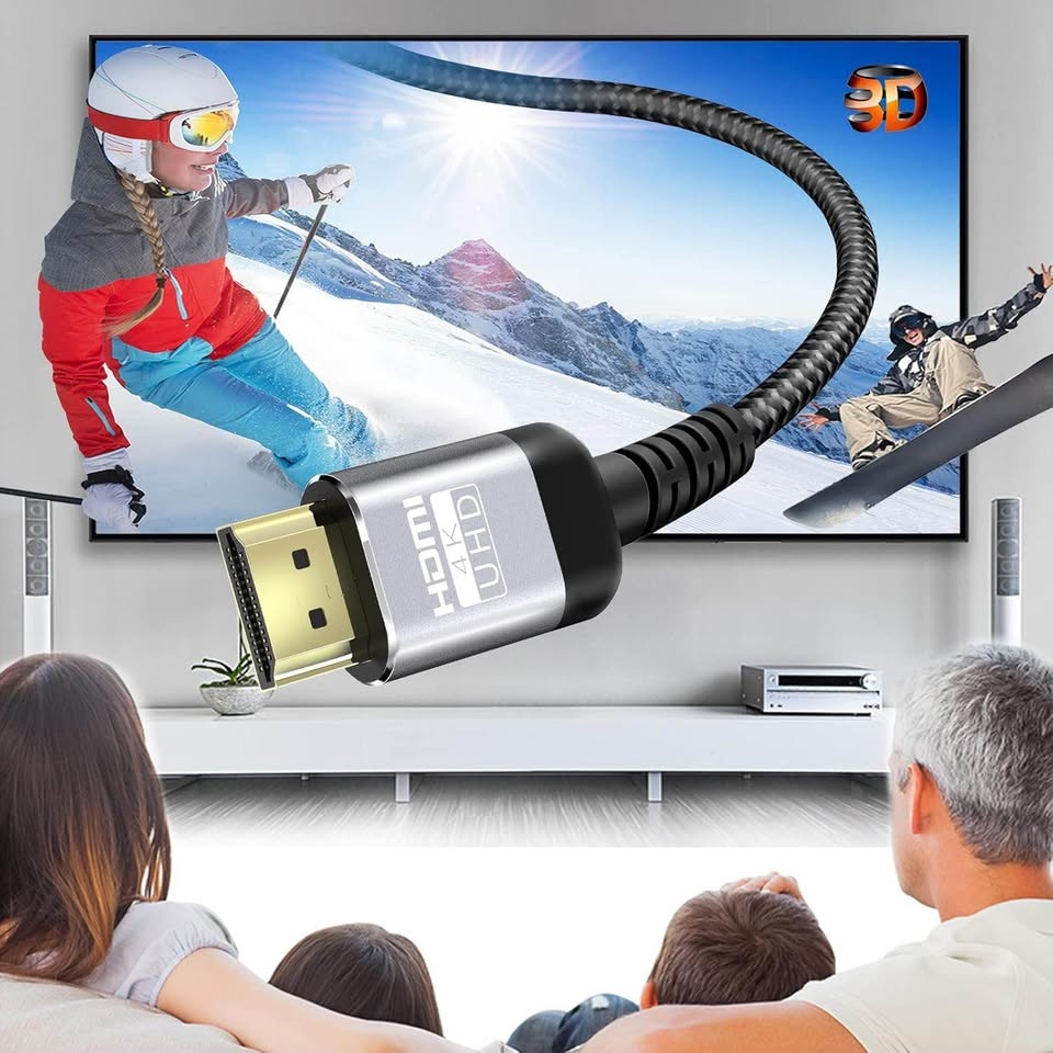 50Ft 4K HDMI 2.0 Cable | HDR, ARC & Ethernet | Gold - photo 4