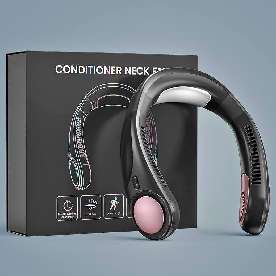 LEMOISTAR Portable Air Conditioner Neck Fan