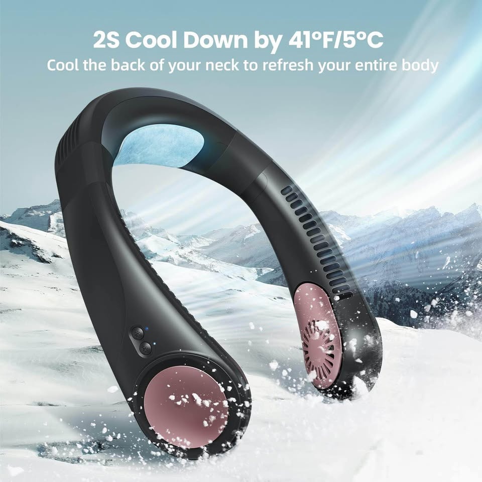 LEMOISTAR Portable Air Conditioner Neck Fan - photo 3