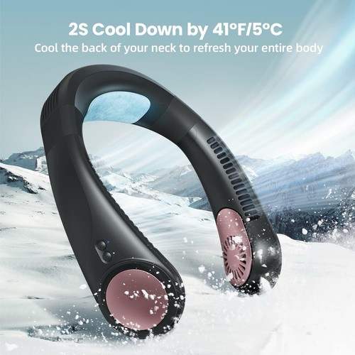 LEMOISTAR Portable Air Conditioner Neck Fan