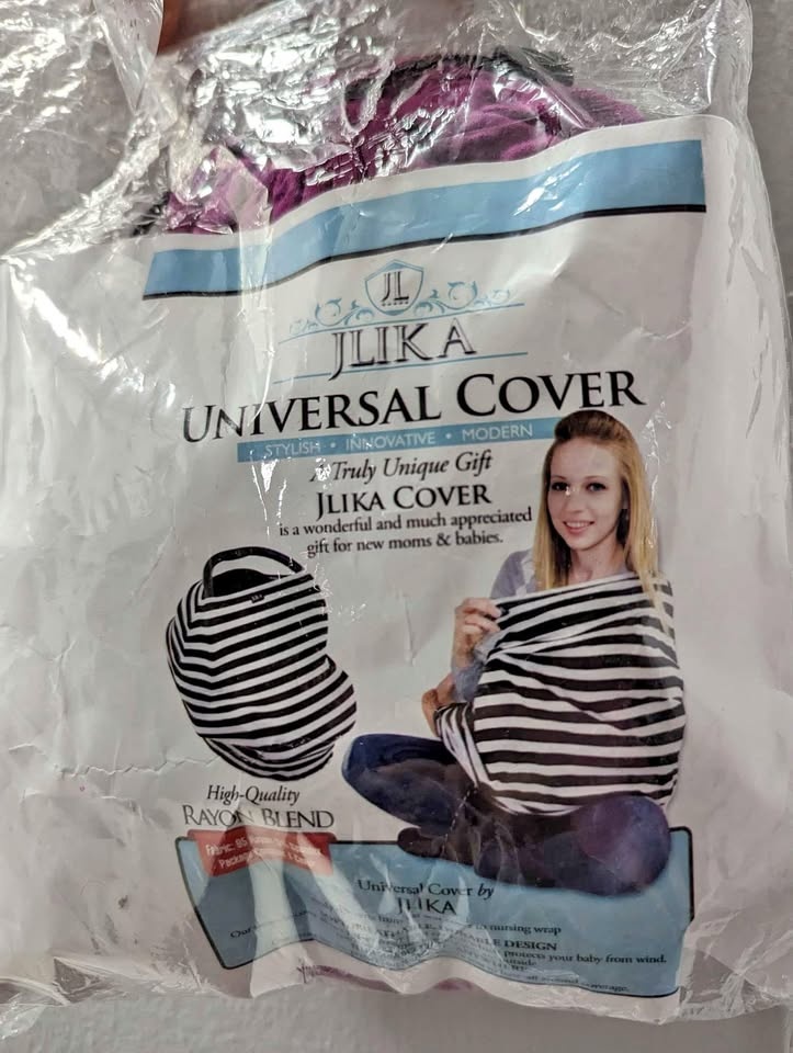 Nursing and baby car seat cover