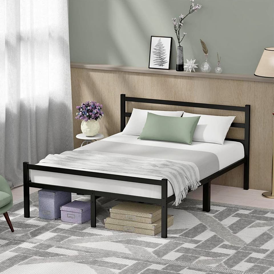 Queen Heavy Duty Platform Bed - BRAND NEW