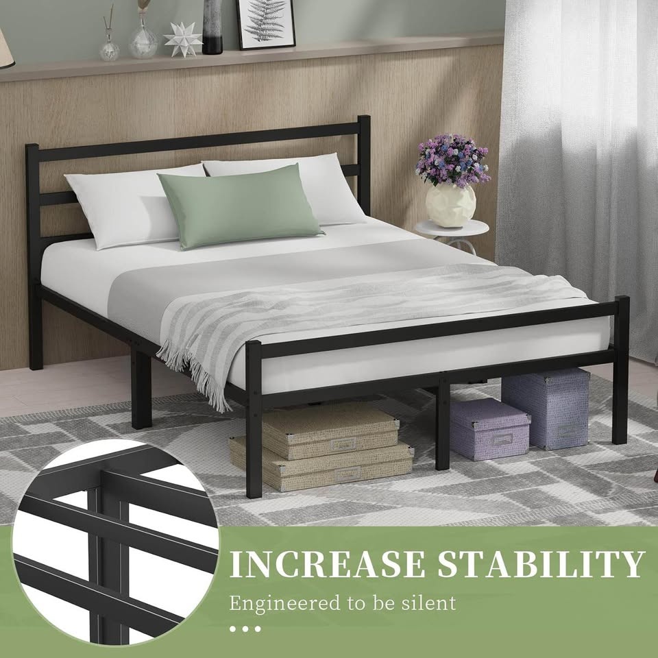 Queen Heavy Duty Platform Bed - BRAND NEW - photo 2