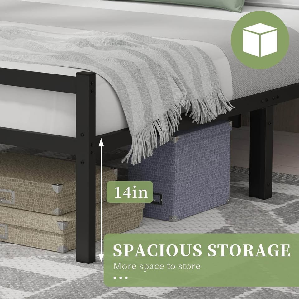 Queen Heavy Duty Platform Bed - BRAND NEW - photo 4