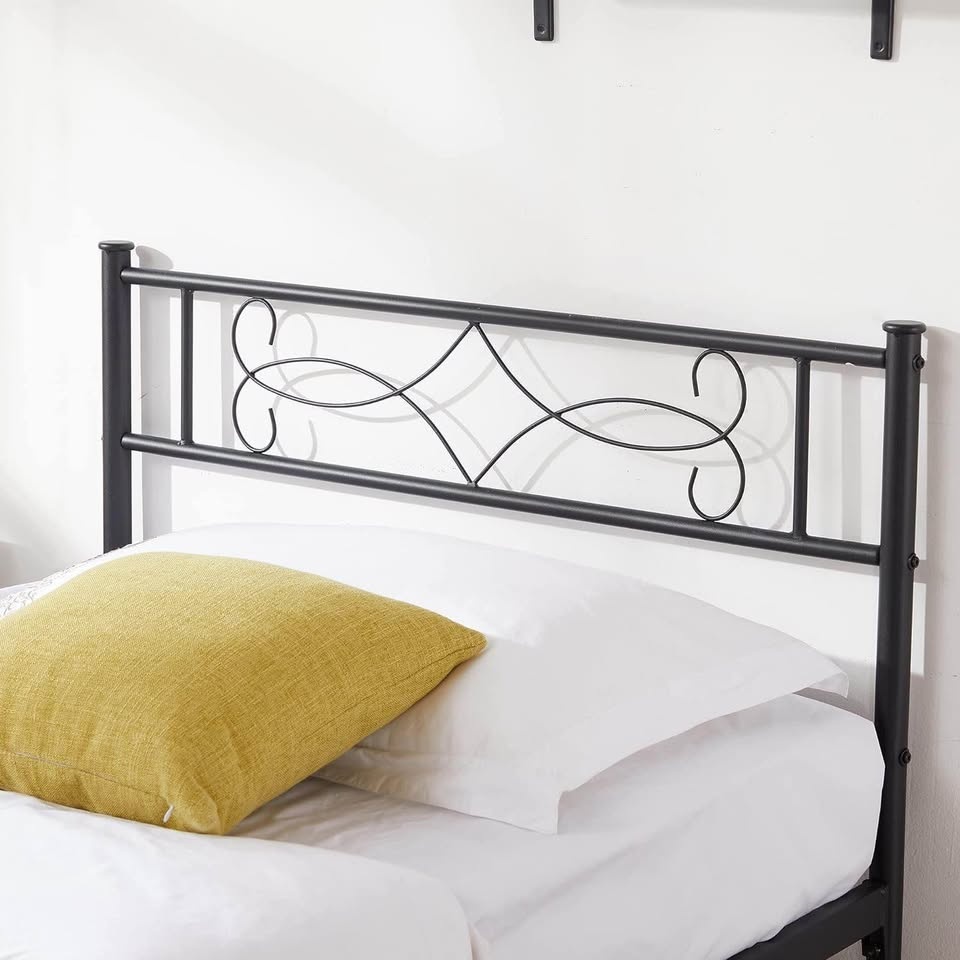 Twin/Single Metal Platform Bed with Metal Slats - BRAND NEW - photo 2