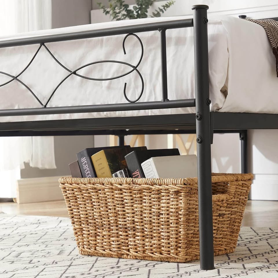 Twin/Single Metal Platform Bed with Metal Slats - BRAND NEW - photo 4