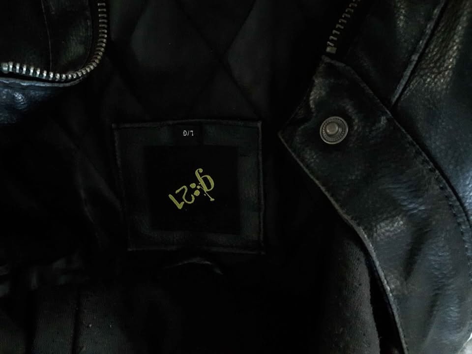 Faux leather jacket - photo 3
