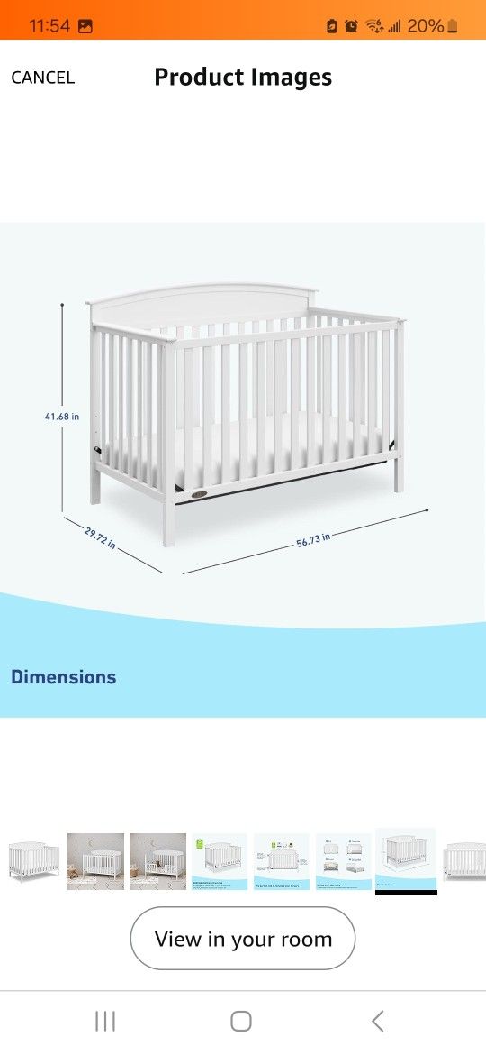 Graco Benton 4 In 1 Covertible Crib And Mattress - photo 4