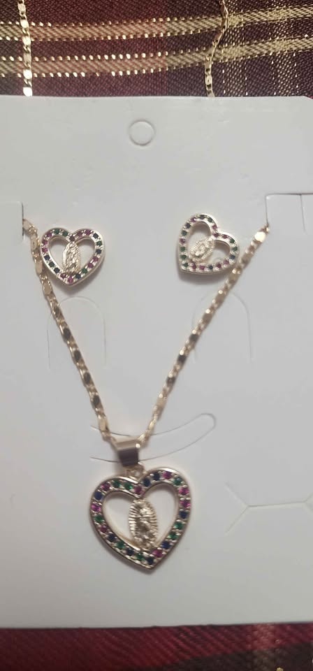 Gold platted Jewerly set Oro laminado set - photo 2