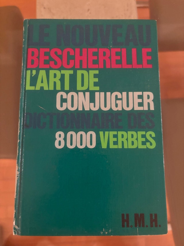 Bescherelle Verbs Book 1972 print