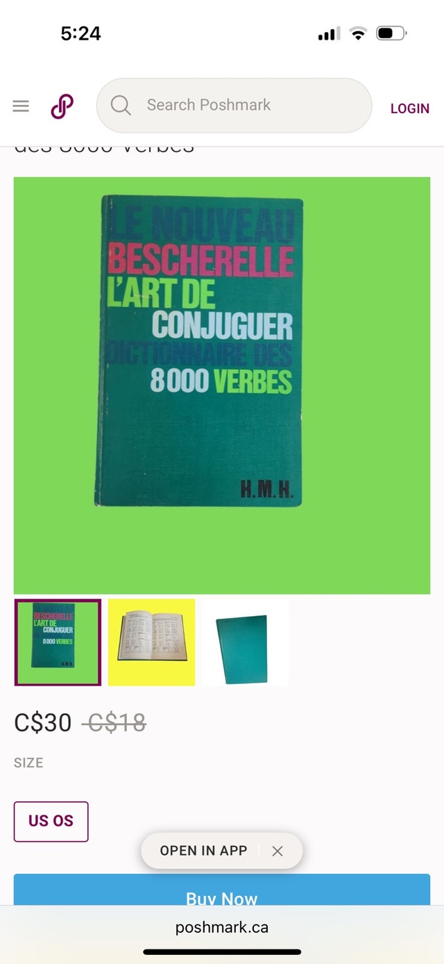 Bescherelle Verbs Book 1972 print - photo 4
