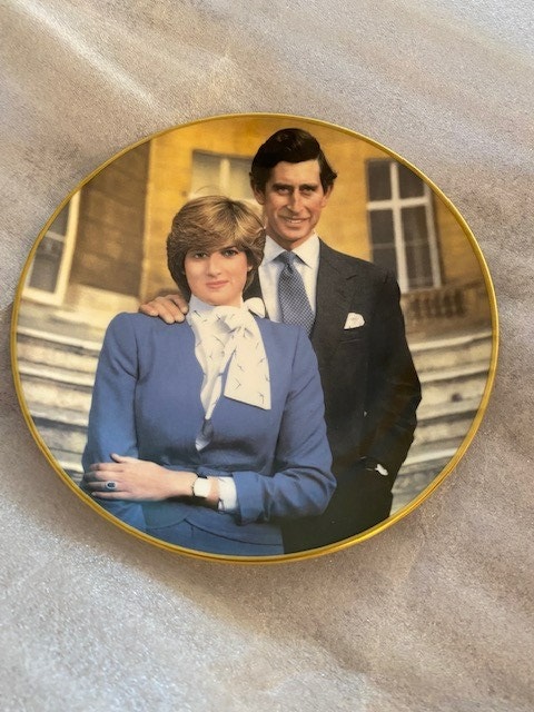 Royal Wedding plate Prince Charles and Lady Diana Spencer