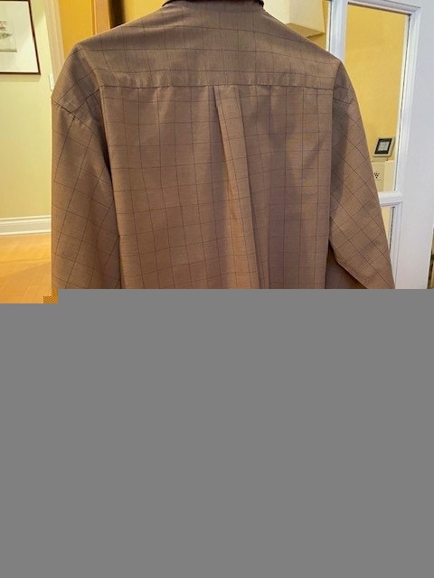 Men's light brown shirt size large - photo 2