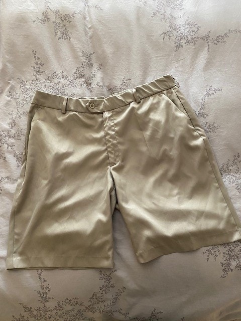 Golf shorts khaki colour size 40 for men - photo 2