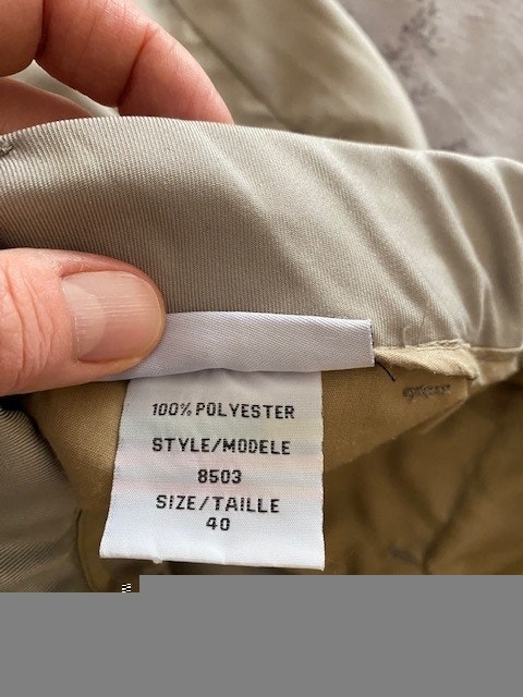 Golf shorts khaki colour size 40 for men - photo 4