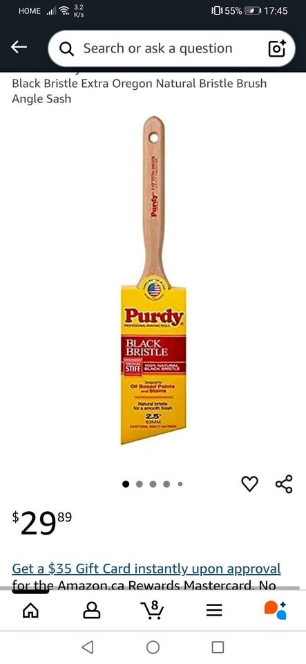 purdy black bristle 2.5