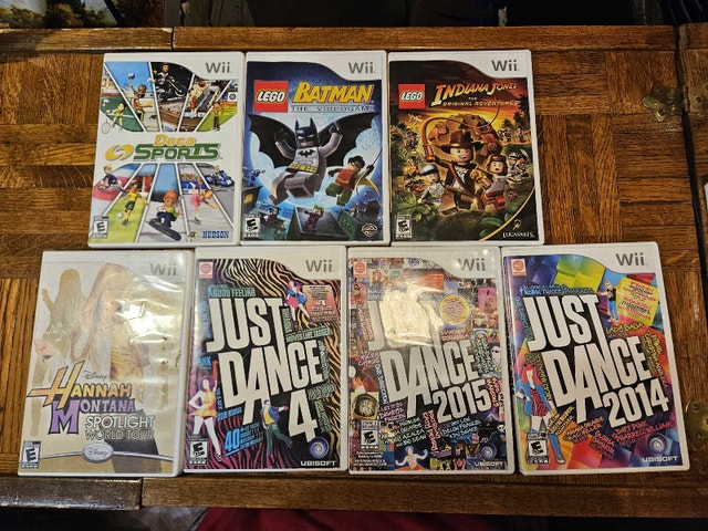 Nintendo Wii Video Game Lot