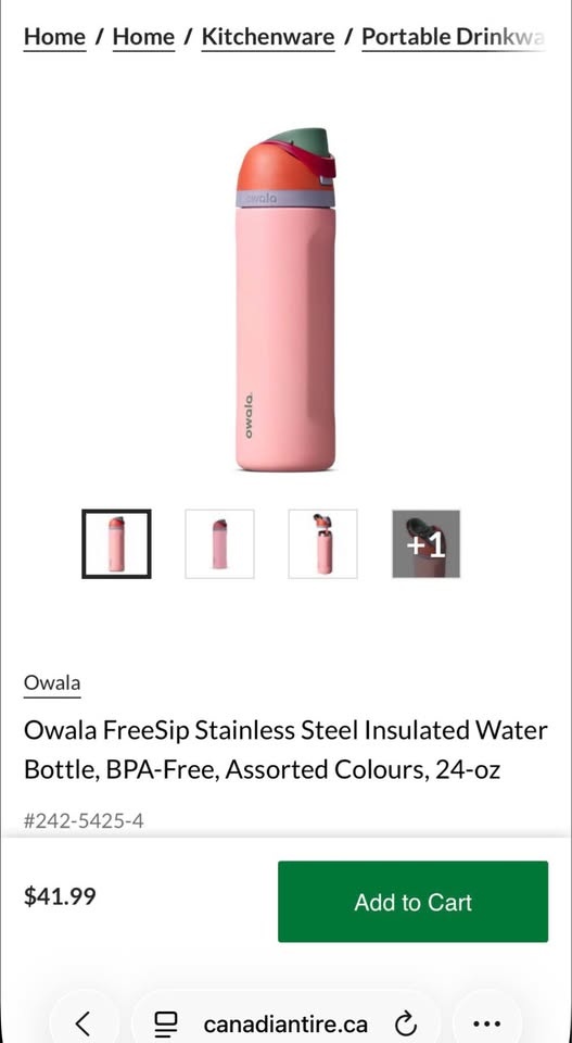 Owala 24oz water bottle *NEW* (Read description) - photo 3