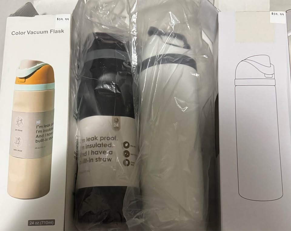New Water Bottle with Straw *NEW* $20 each - photo 2