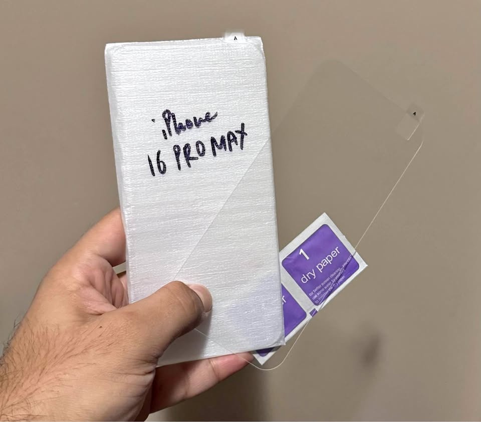 iPhone 16 PRO MAX *NEW* Tempered glass screen protector/guard