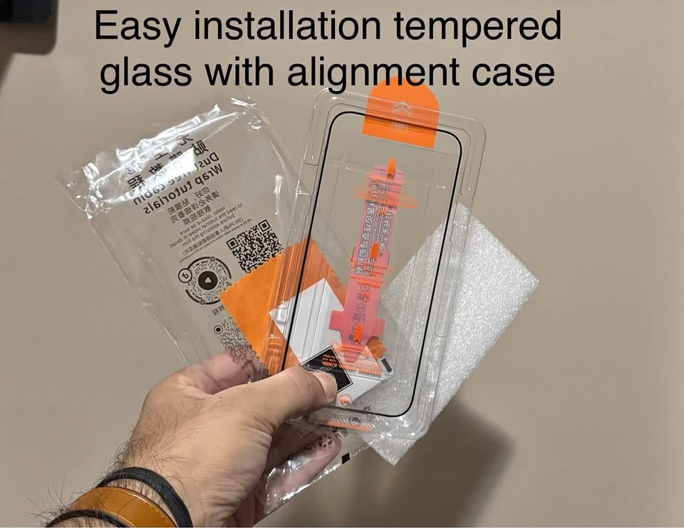 iPhone 17, PRO, PRO MAX Tempered glass screen protector/guard *N