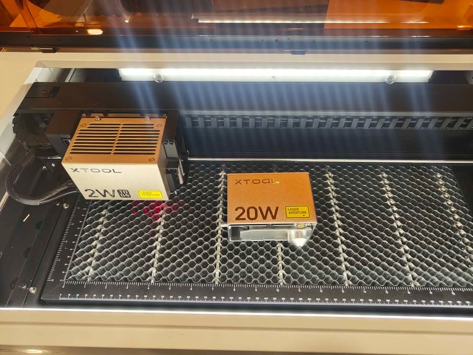 Xtool S1 Laser cutting machine 20W diode 1064nm laser module Rot - photo 2
