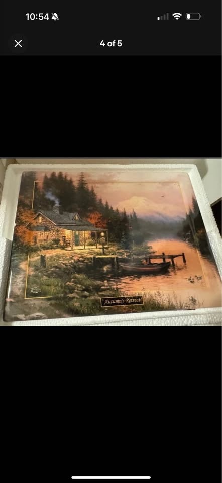 Thomas Kinkade Seasons Wall Plaques - photo 2