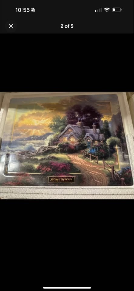 Thomas Kinkade Seasons Wall Plaques - photo 4