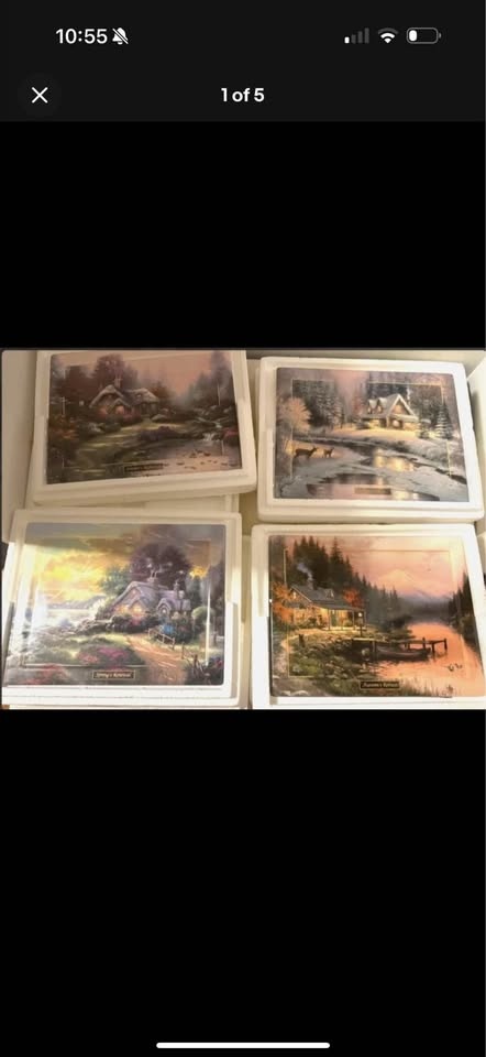 Thomas Kinkade Seasons Wall Plaques - photo 5