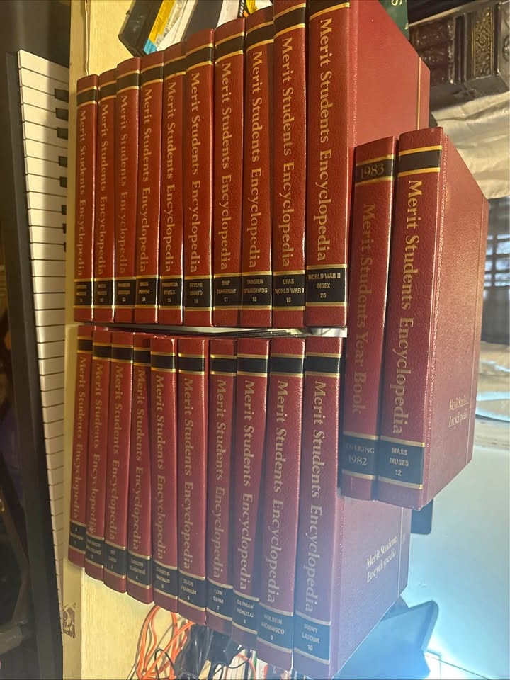 Beautiful complete Merit Student Encyclopedia