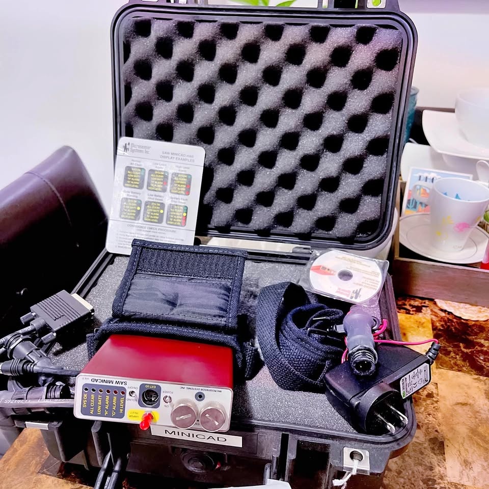Saw Minicad MSA, Chemical Warfare Gas Detector