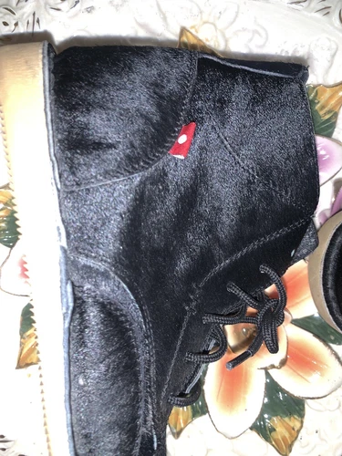 Oliberte Sleek Black Hair Ankle Boots Size 39 Almost New - photo 2
