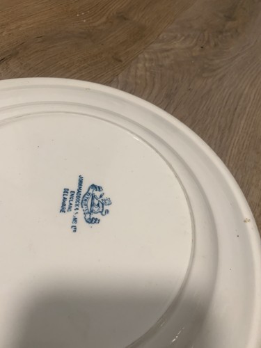 John Maddock & Sons Delaware Blue Dinner Plate - photo 4